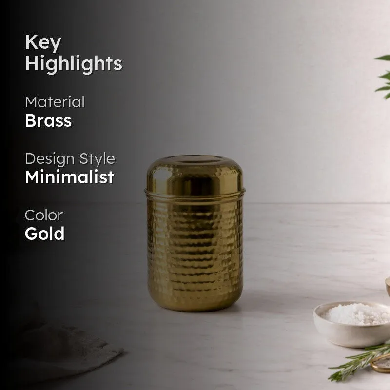PureForm Gold Brass Container - 750 mL media 2