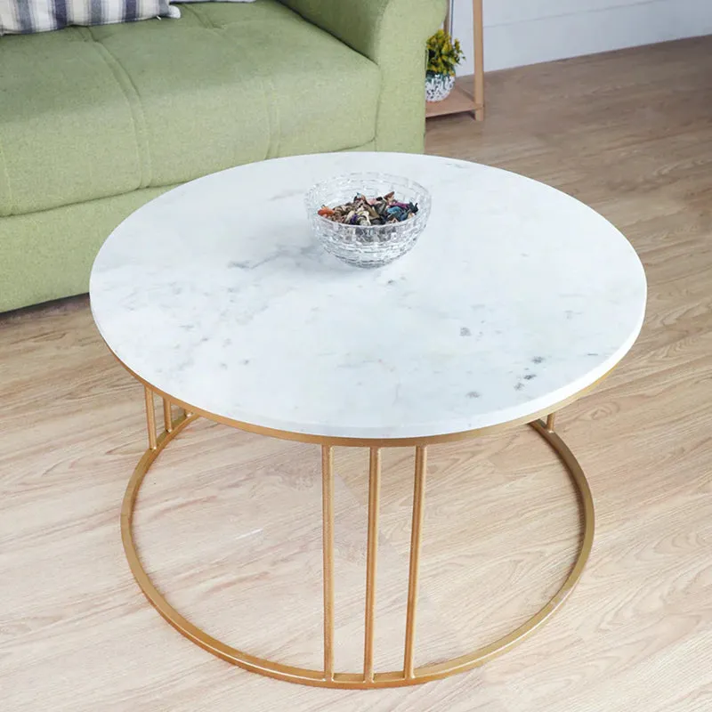 Orbyn Accent Table with Marble Top media 1