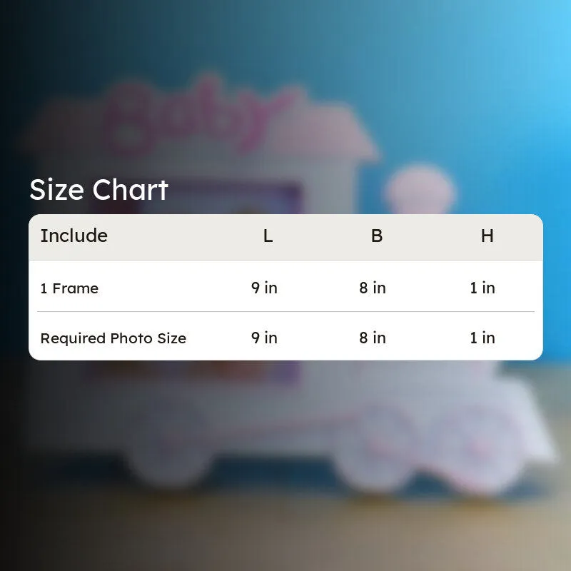 Baby Express Photo Frame - Pink media 5