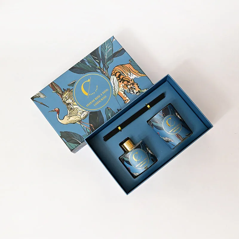 Nevoa Reed Diffuser (Blue) - Two Piece Set media 4
