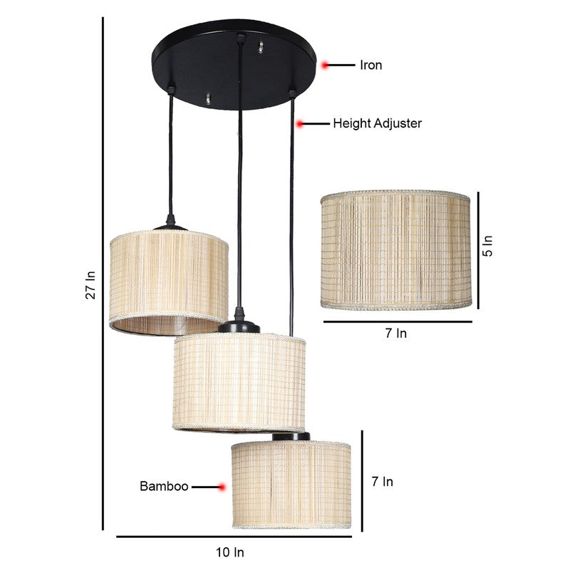 Lumera Drift Metal Ceiling Lamp - Beige media 8
