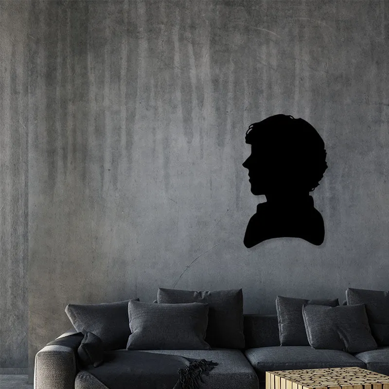 Sherlock Holmes Clue Black Iron Wall Accent media 1