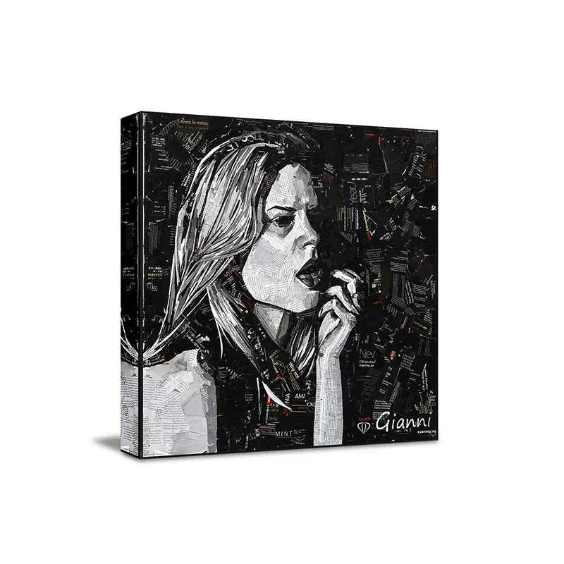 Lady Perplex Canvas Wall Painting media 3