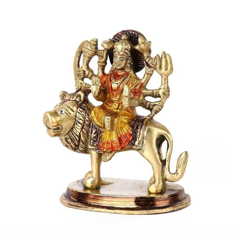 Brass Sherwali Mata Brass Idol media 4