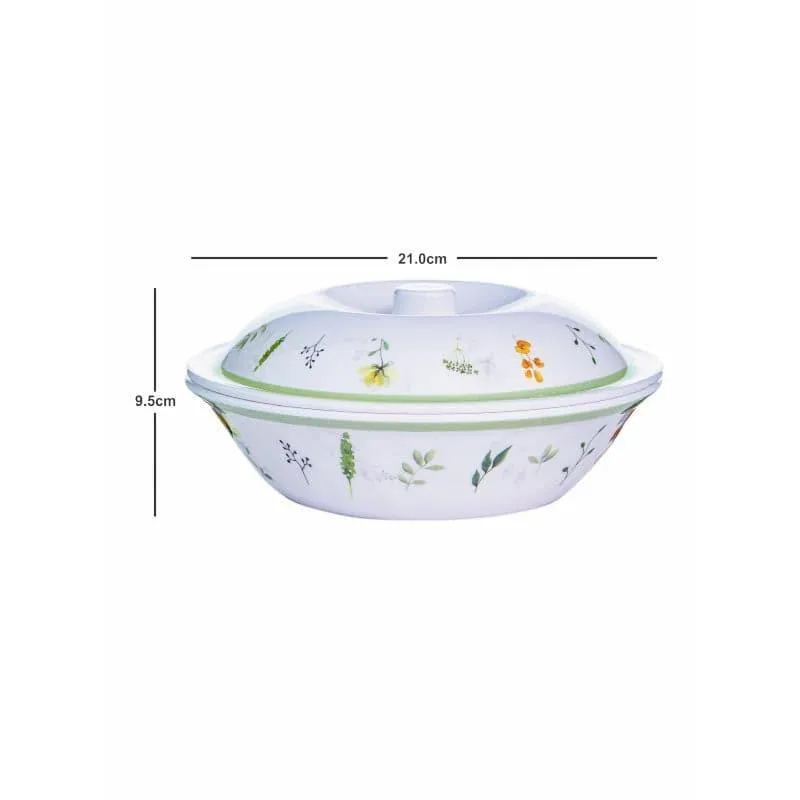Servewell Floria Melamine Serving Casserole - Set Of Two media 4