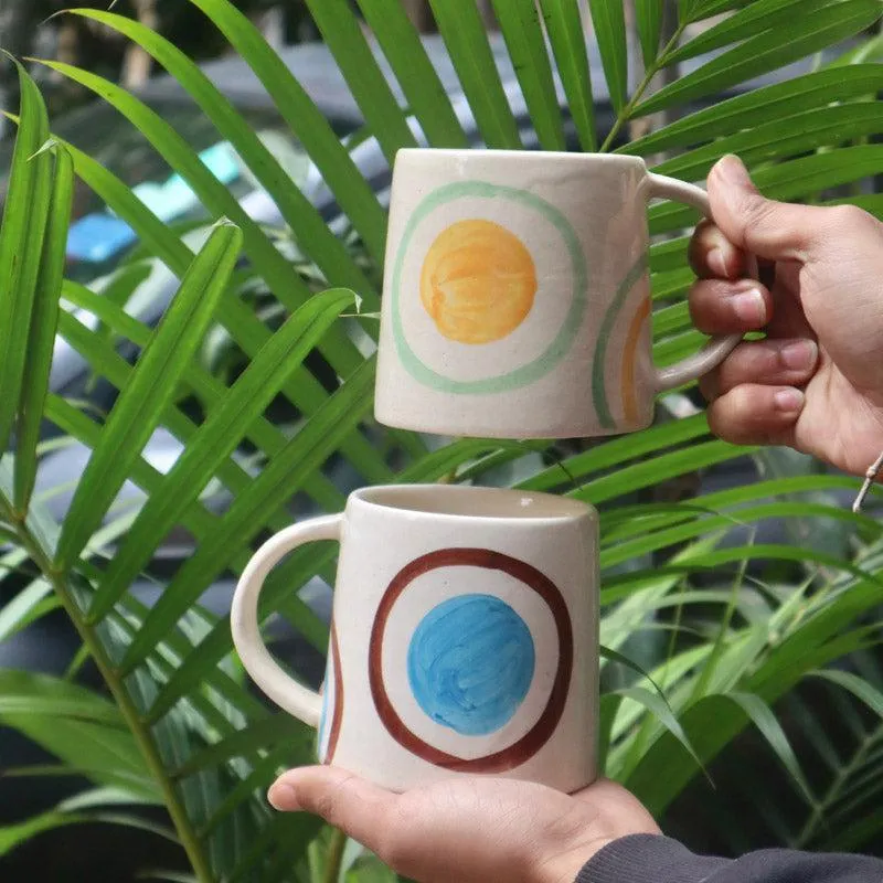 Ambrose Ceramic Coffee Mug (250 mL Each) - Set of Two media 1