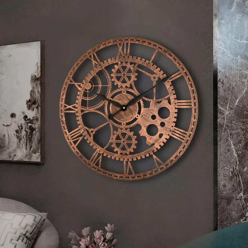 Steady Silent Wall Clock - Bronze media 3