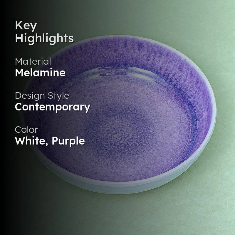 Evie Serving Bow (Purple) - 1000 ML media 2