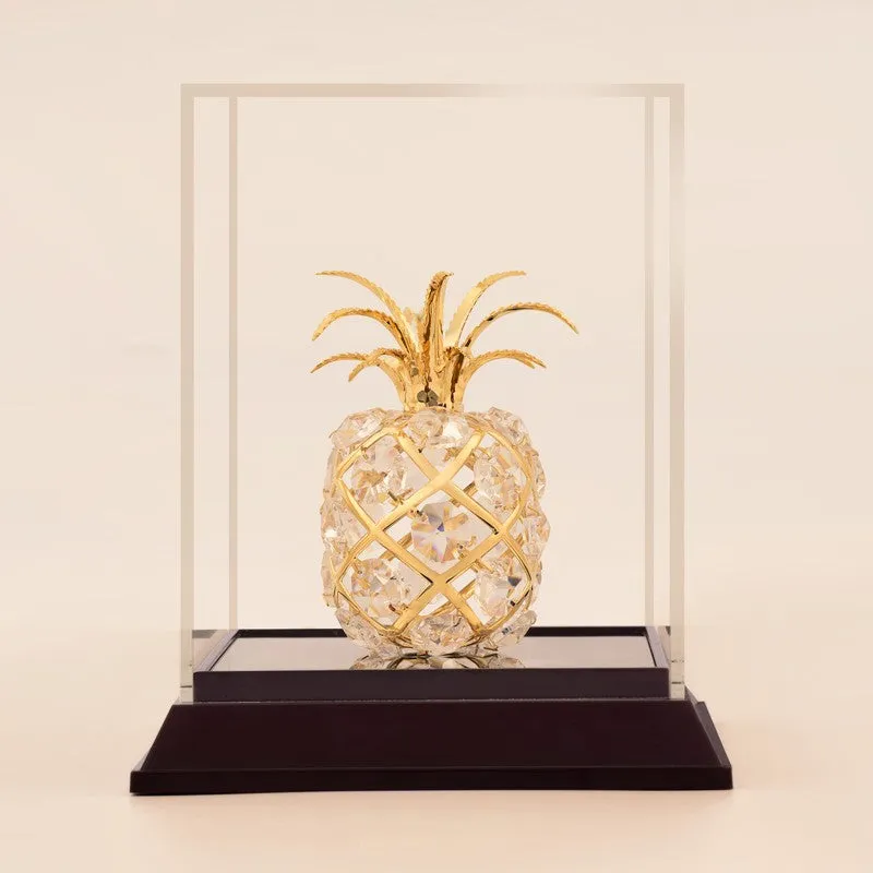 Deco Pine 24K Gold Plated Mild Steel Showpiece media 3
