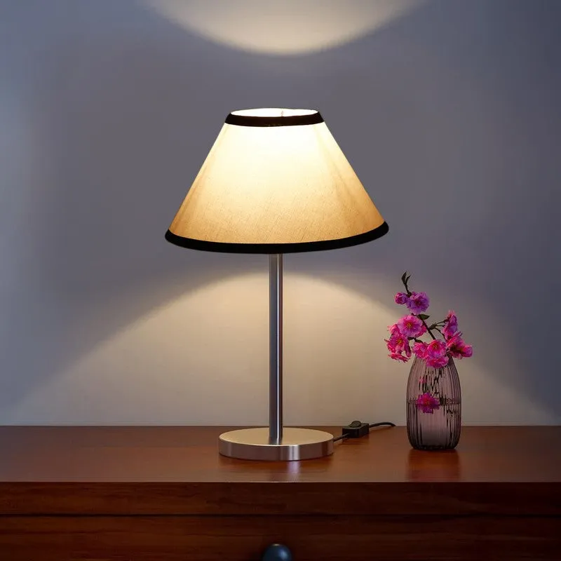 Noctra Maison Glow Metal Table Lamp - White media 1
