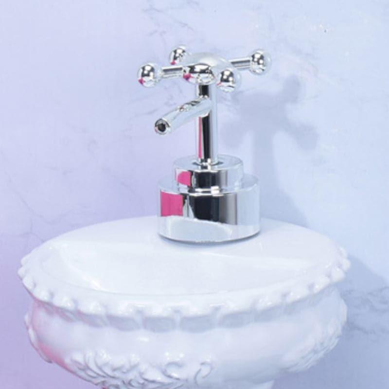 Antique Basin Soap Dispenser - White media 4