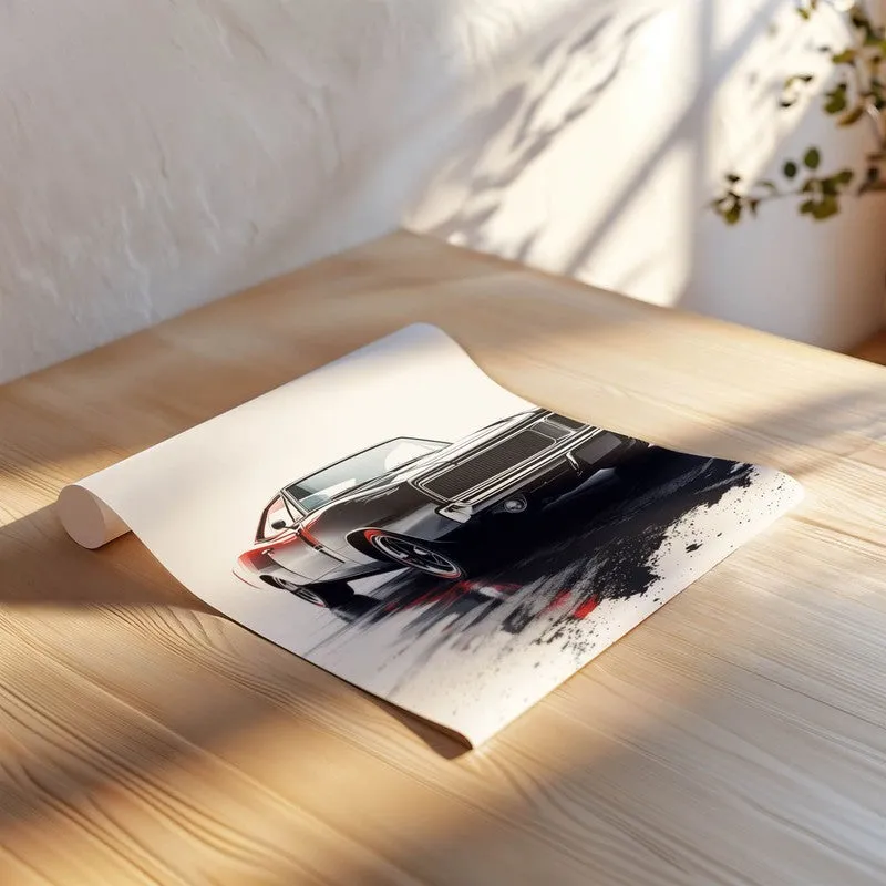 Midnight Muscle Wall Poster media 6