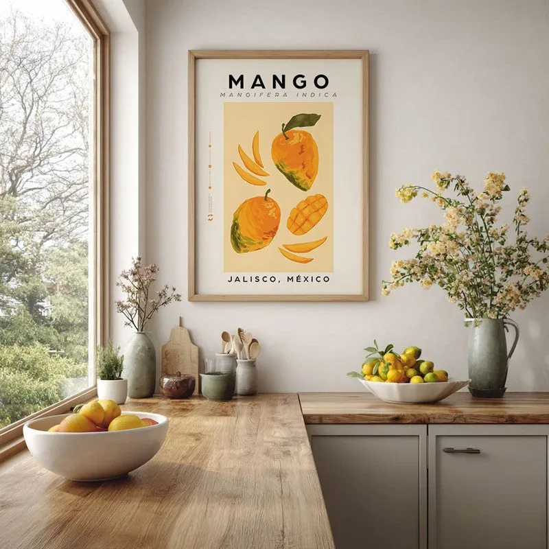 MangoFarm Archival Canvas Wall Art - Brown media 5