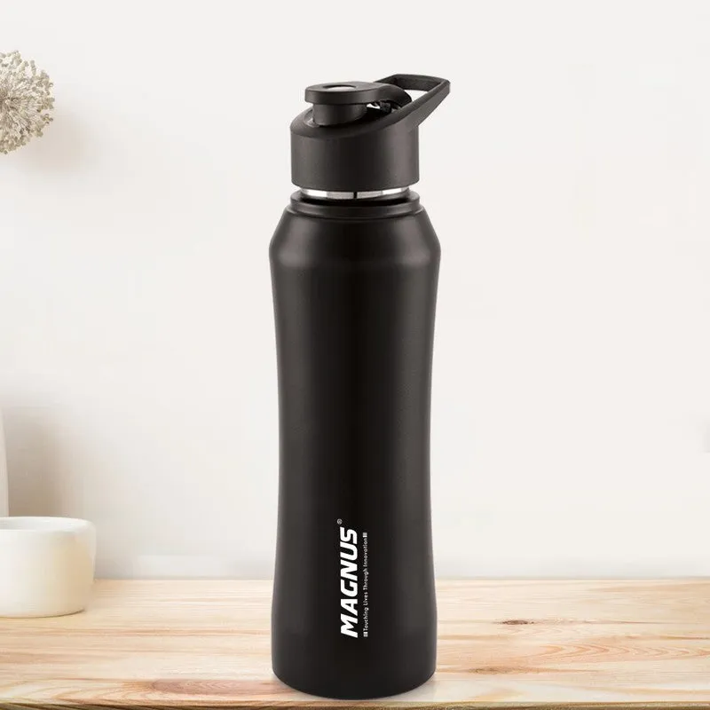 Fluxa Stainless Steel Water Bottle (Black) - 750 mL media 4