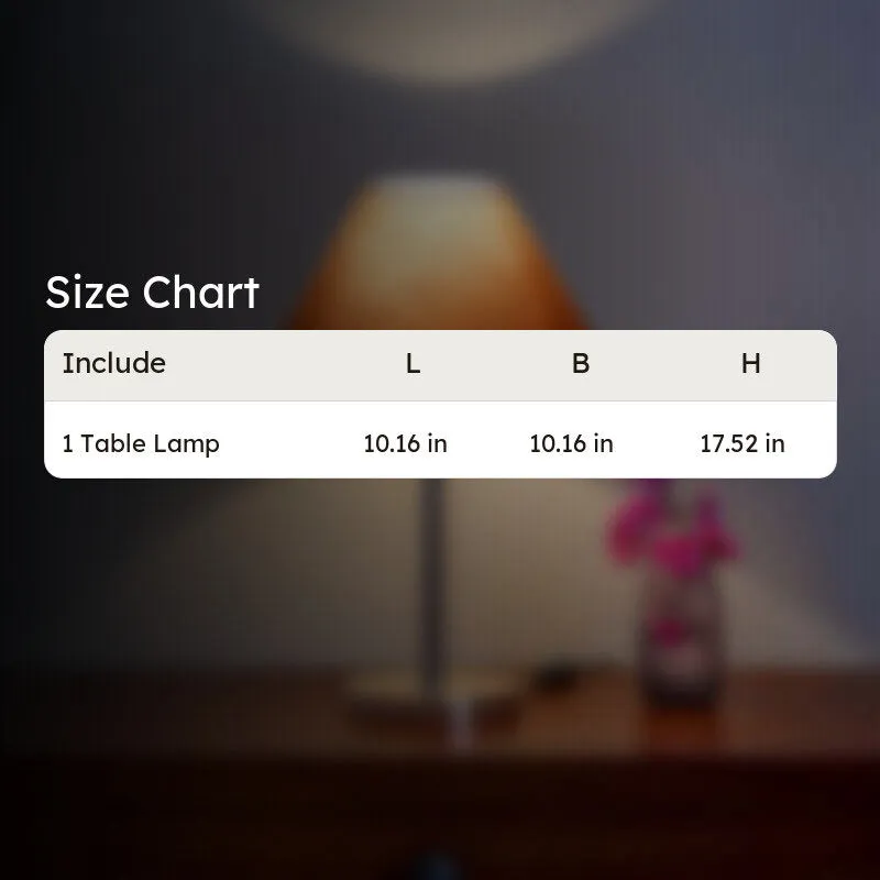 Noctra Tone Glow Metal Table Lamp - Grey media 9