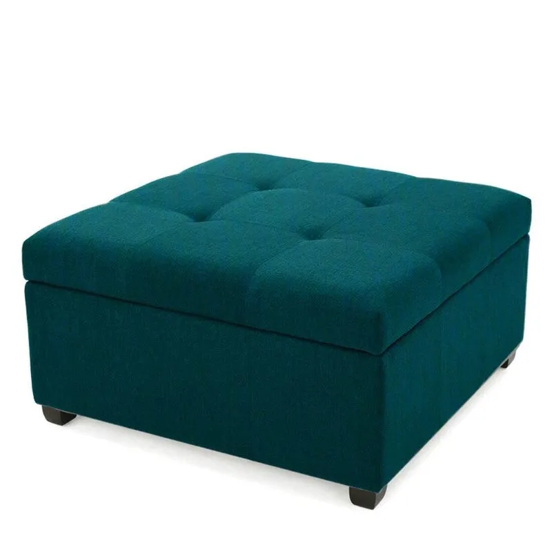 Uvaro Comelo Ottoman - Green media 4