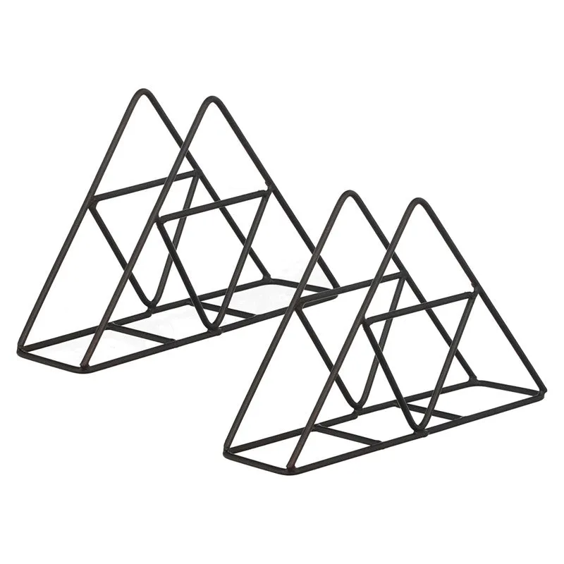 Trio Trail Napkin Holder (Black) - Set Of Two media 7