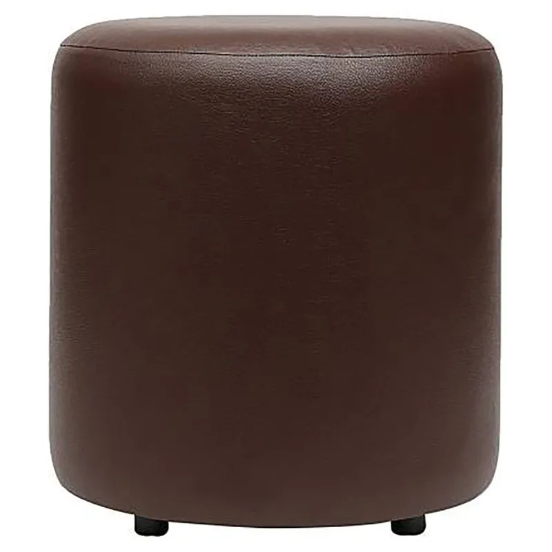 Elviro Plushio Ottoman - Brown media 3