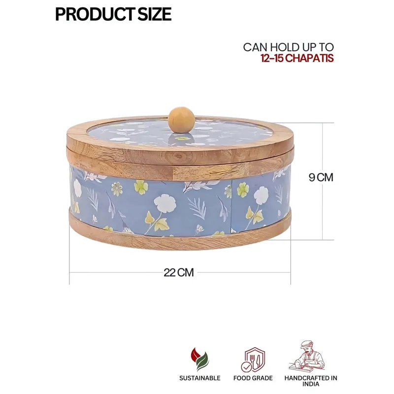 Rasva III Wood Roti Box - Blue media 7