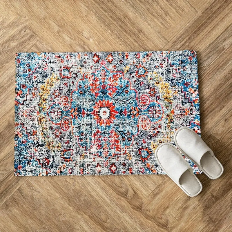 Urban Space Boho Chenille Carpet - Multicolor media 4