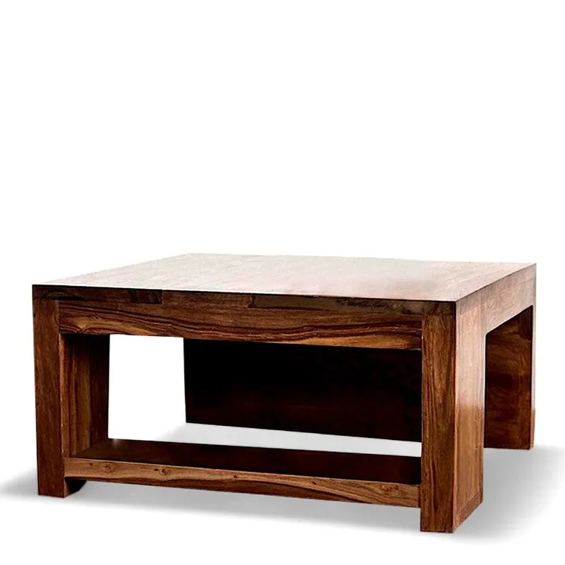 Crixon Sheesham Wooden Center Table - Brown media 5