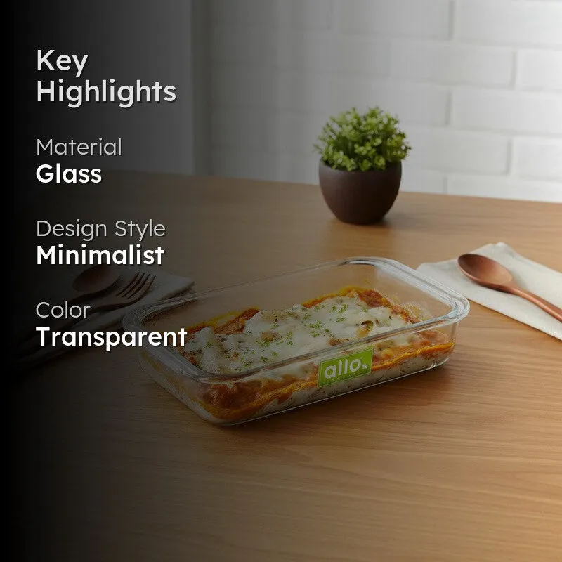 Glaze Glass Baking Dish media 2