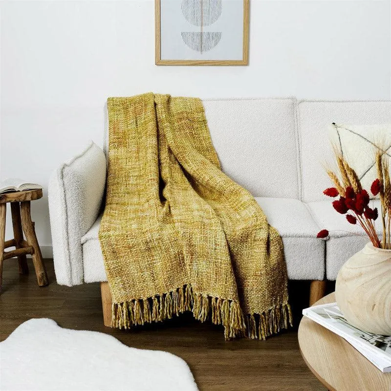 Ashae Acrylic Woven Throw media 3