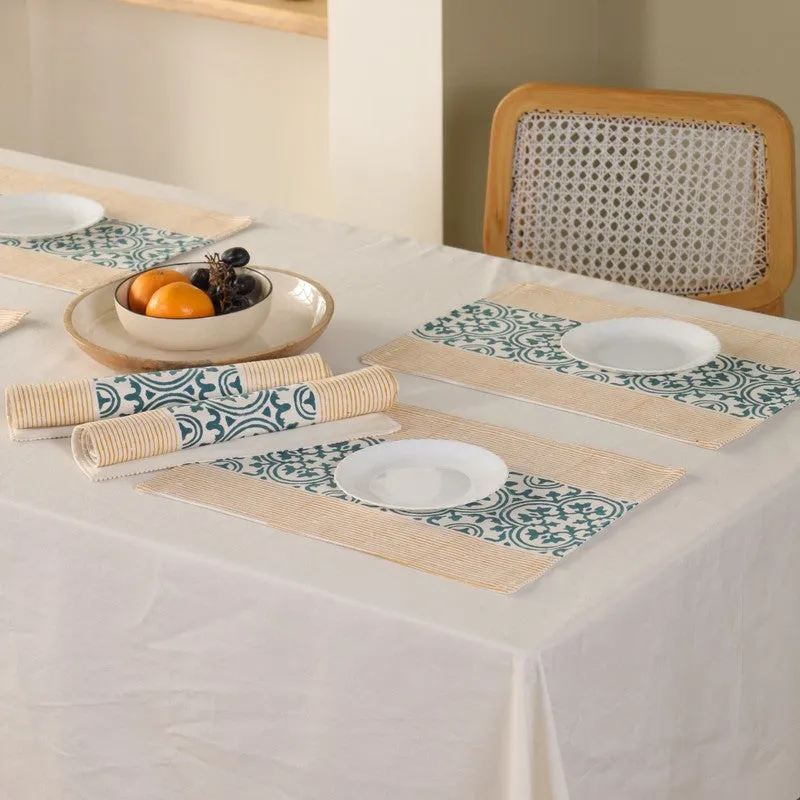 Ethnic Aura Canvas Table Mats - Set Of Two media 6
