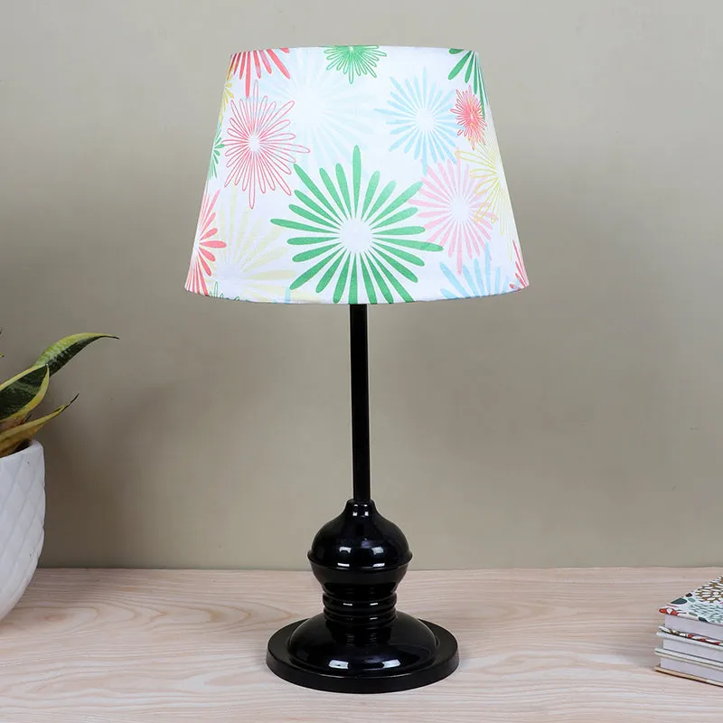 Hikari Griff Printed Metal Table Lamp - Multicolor media 3