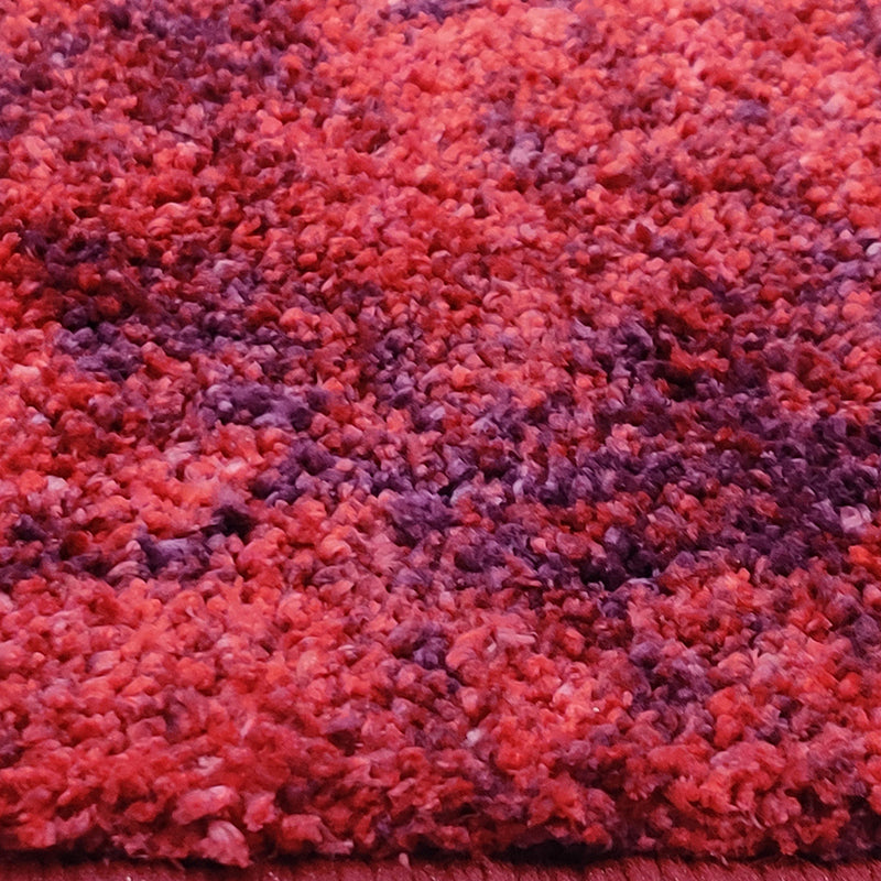 Edith Abstract Micro Fiber Runner Rug - Red media 5