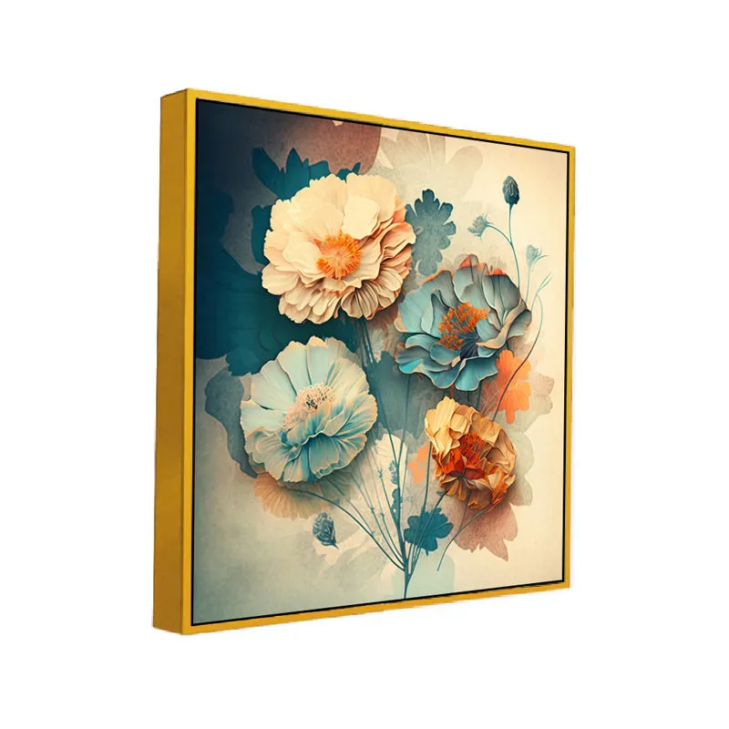 Colorful Spring Floral Wall Painting media 3