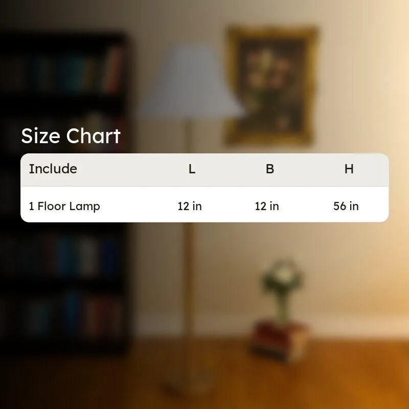 Calm Curve Wooden Floor Lamp - White media 8