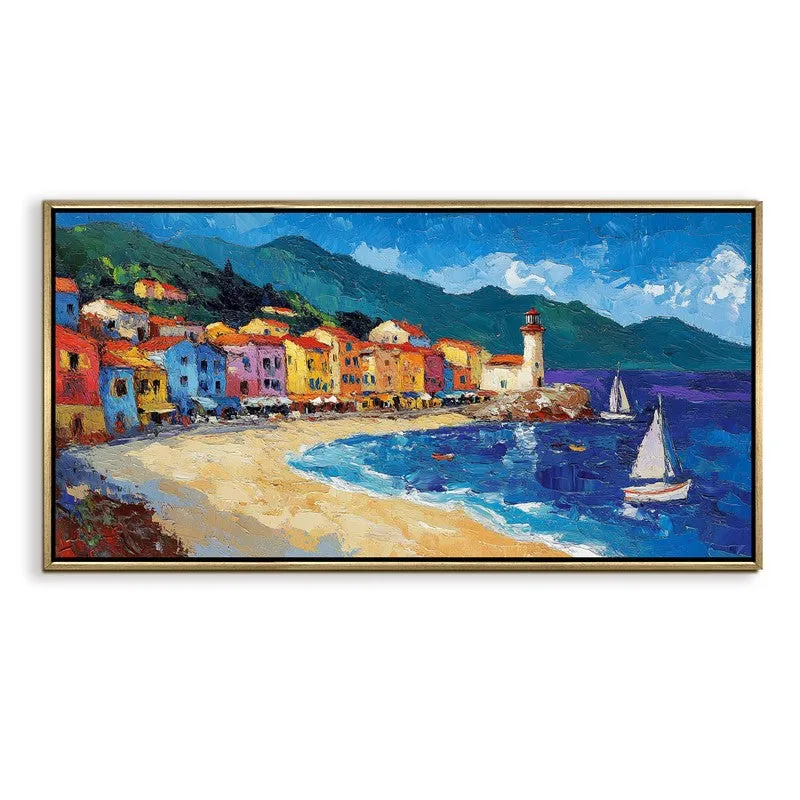 Coastelle Canvas Wall Painting With Frame media 3