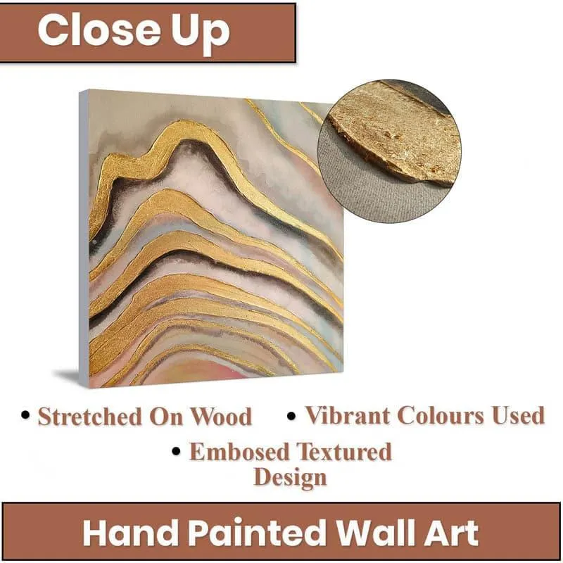Deluru Wave Wall Painting media 6
