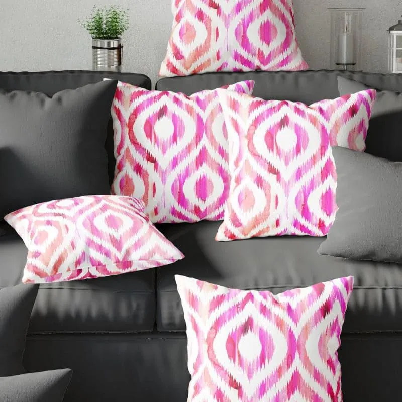 Utra Printed Cushion Cover - Set Of Five media 3