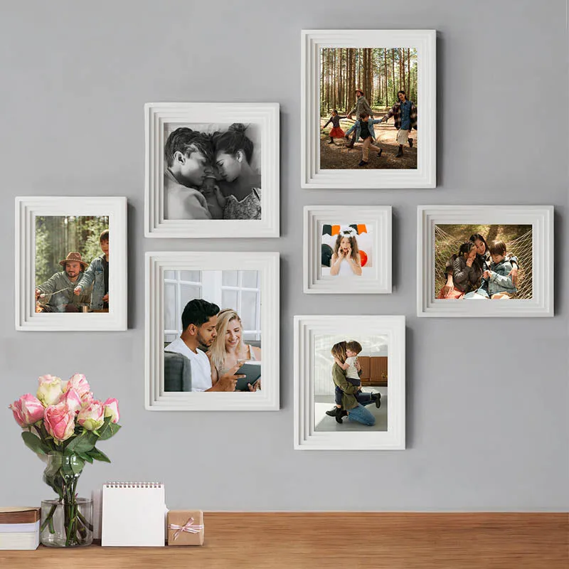 Memories To Rejoice Photo Frames (White) - Set Of Seven media 1