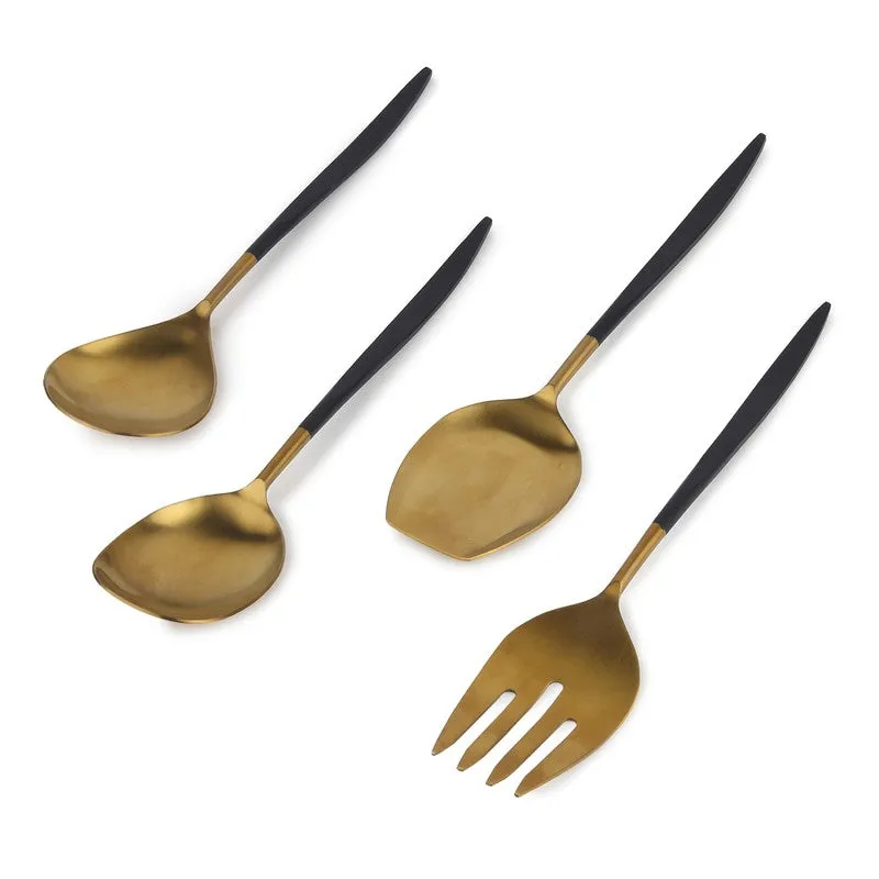 Elegant Stainless Steel Cutlery - Set Of Four media 5