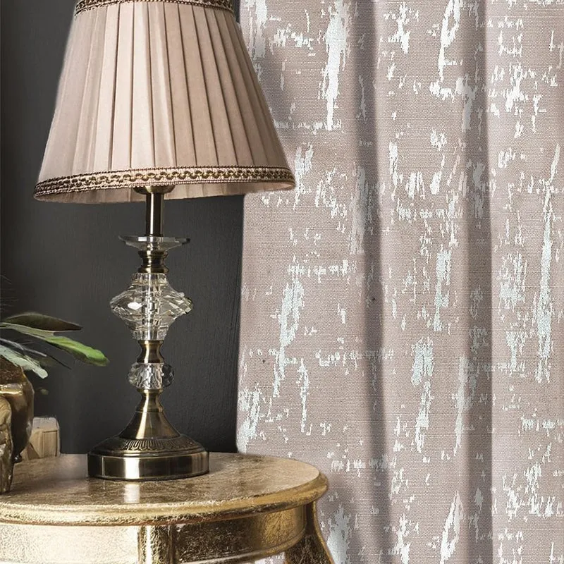 Urban Space Dusk Blackout Curtain (Beige) - Set Of Two media 3