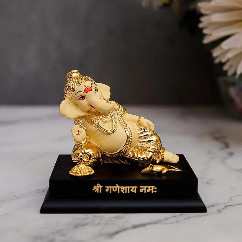 Sleeping Baby Ganesha Murti media 1