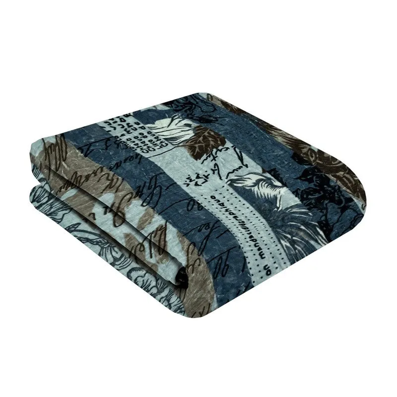Monte Carlo Vintage Voyage Blanket - 1022 GSM media 6