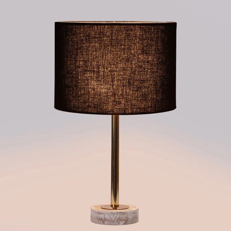 Cotin I Rodin Wooden Table Lamp - Black,Gold,White media 5