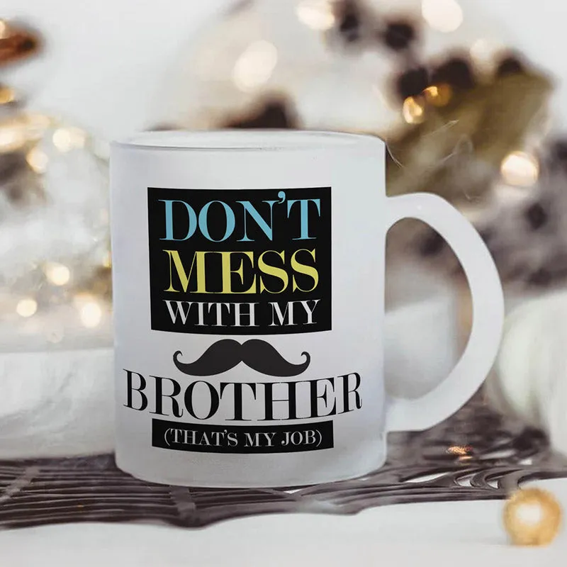 Dont Glass Coffee Mug (330 mL) media 3
