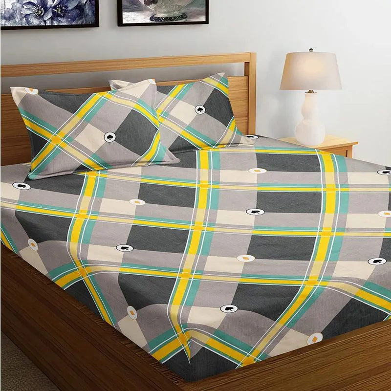 Miller Geometric Bedsheet - 150 GSM media 3