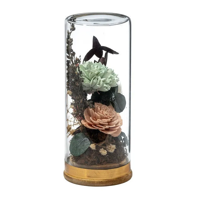 Mento Solawood Flower Bunch In Glass Tube media 5