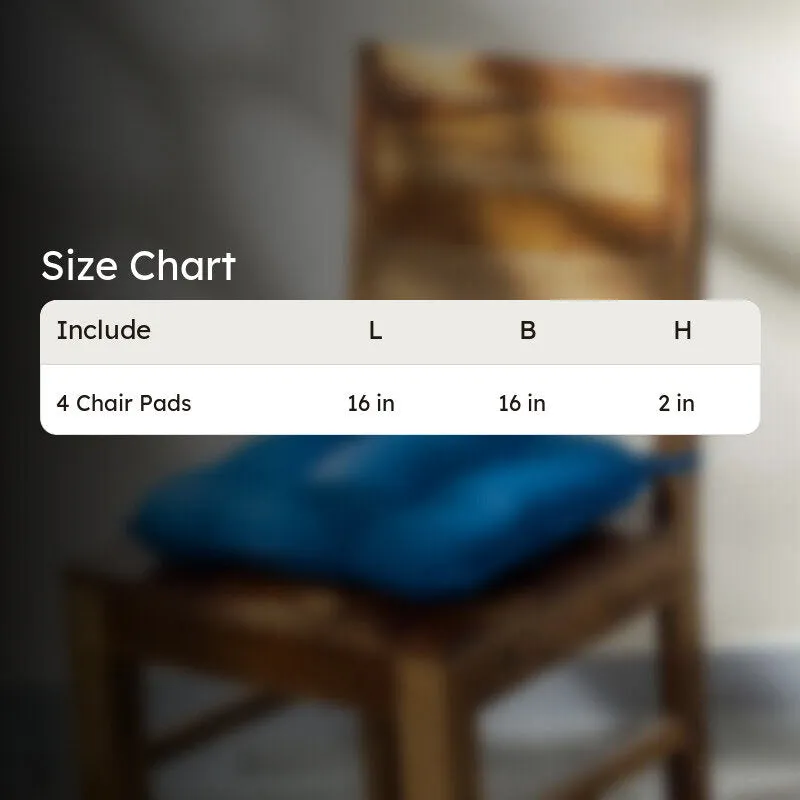 Sylvia Chair Pad (Classic Blue) - Set Of Four media 4