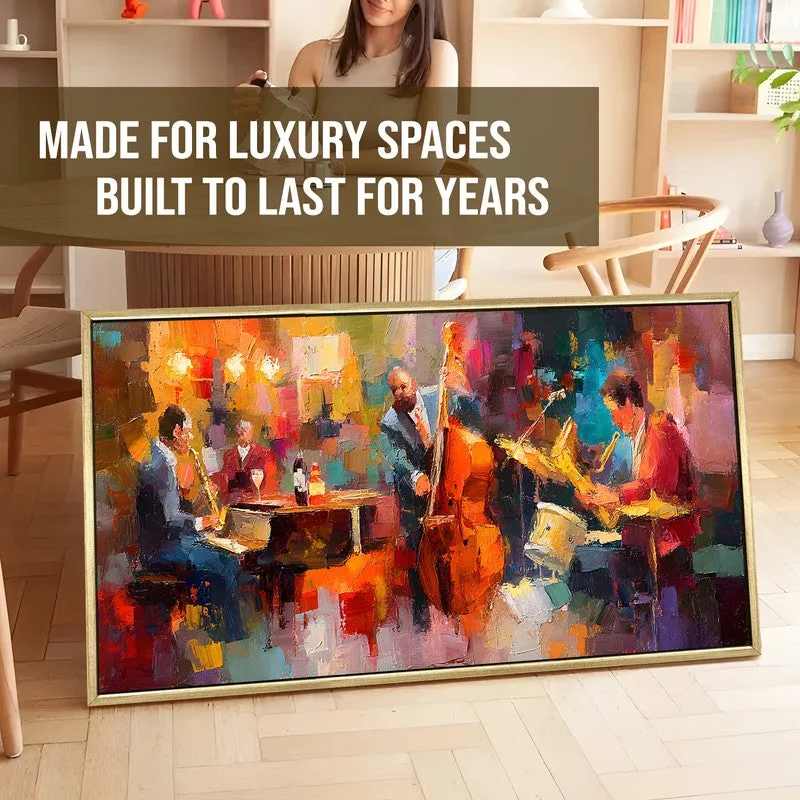 Polyphony Canvas Wall Painting With Frame media 5