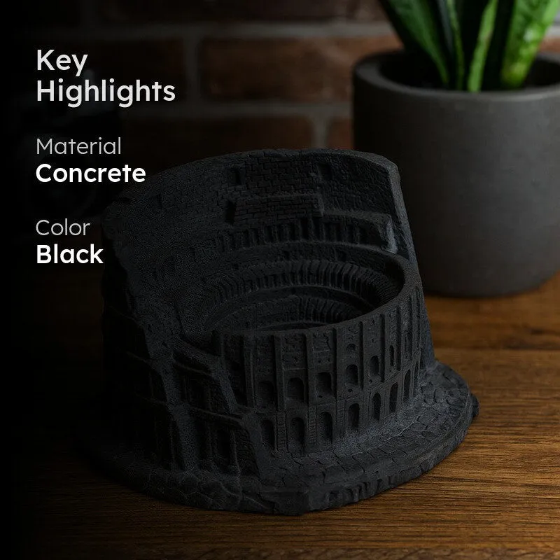 Colosseum Ash Tray - Black media 2