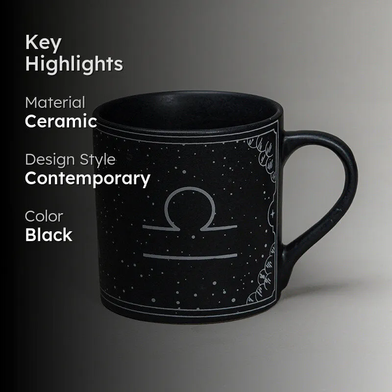 Libra Ceramic Coffee Mug (300 mL) media 2