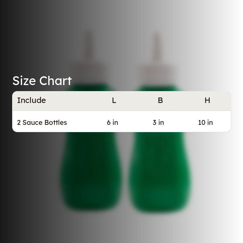 Clyda Sauce Bottle (Green) - Set Of Two media 5