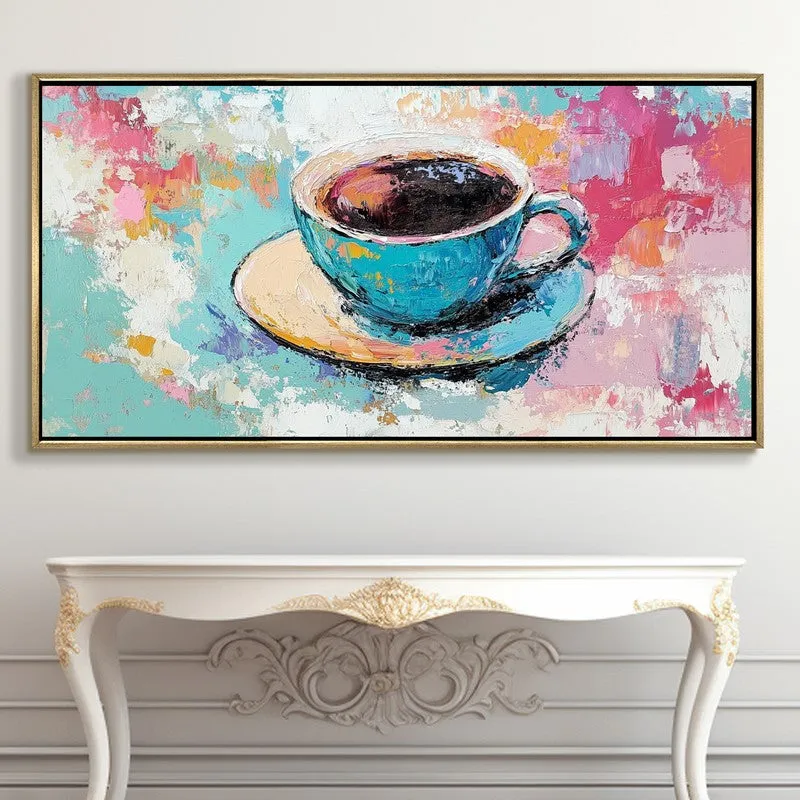 Ceramic Canvas Wall Painting With Frame media 5